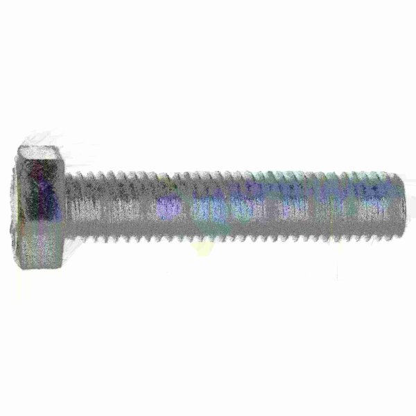 Midwest Fastener Grade 5, 5/8"-11 Hex Head Cap Screw, Zinc Plated Steel, 3 in L, 2 PK 934043